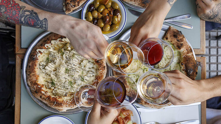 Gordo Chanta: flame pizza and fast cooking