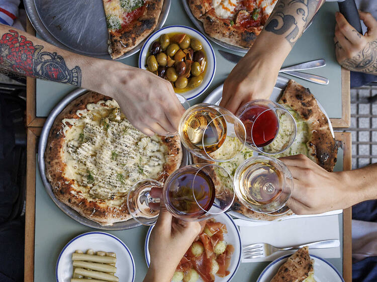 Gordo Chanta: flame pizza and fast cooking