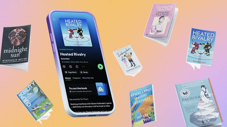 Spotify's app on a phone