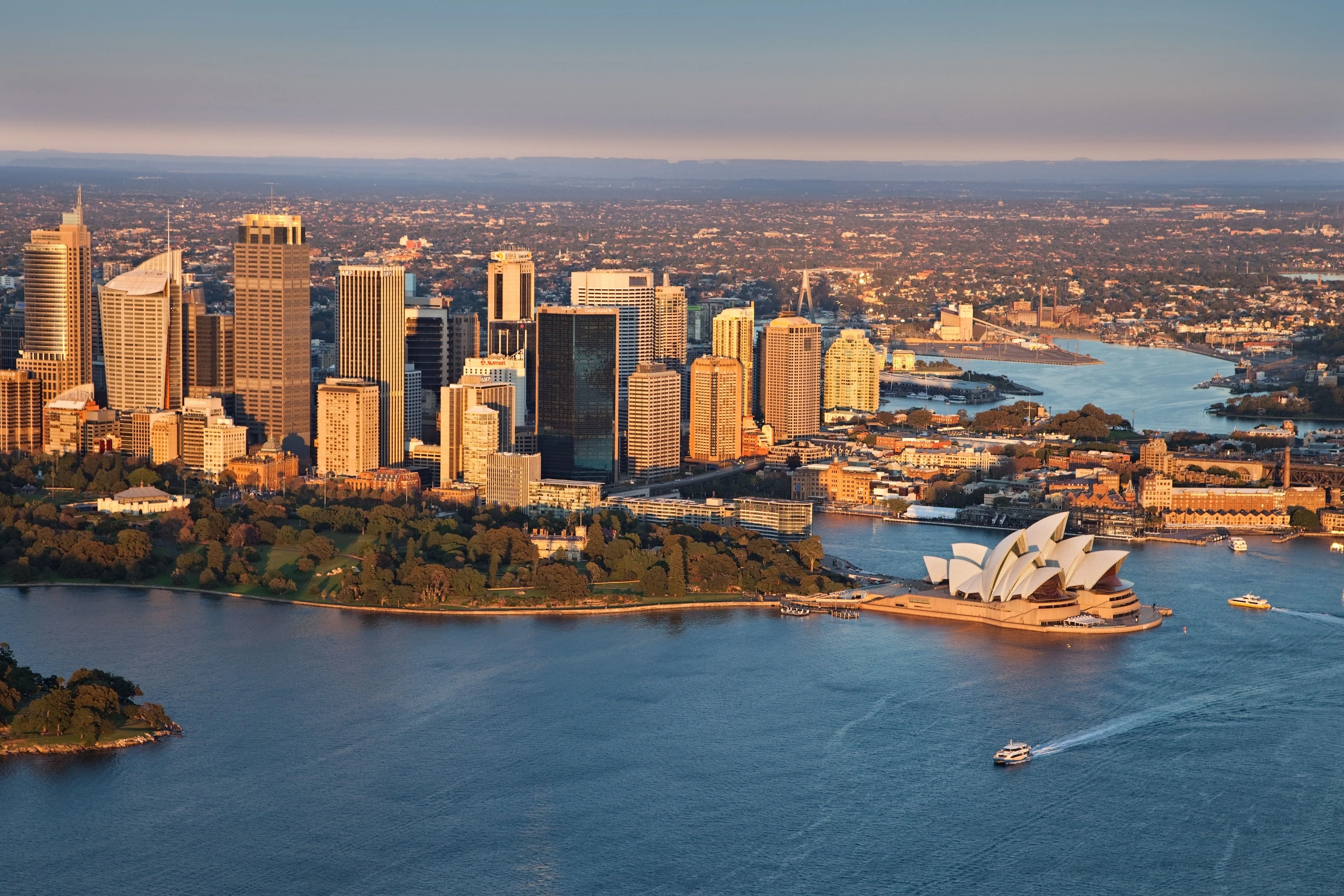 Sydney at dawn