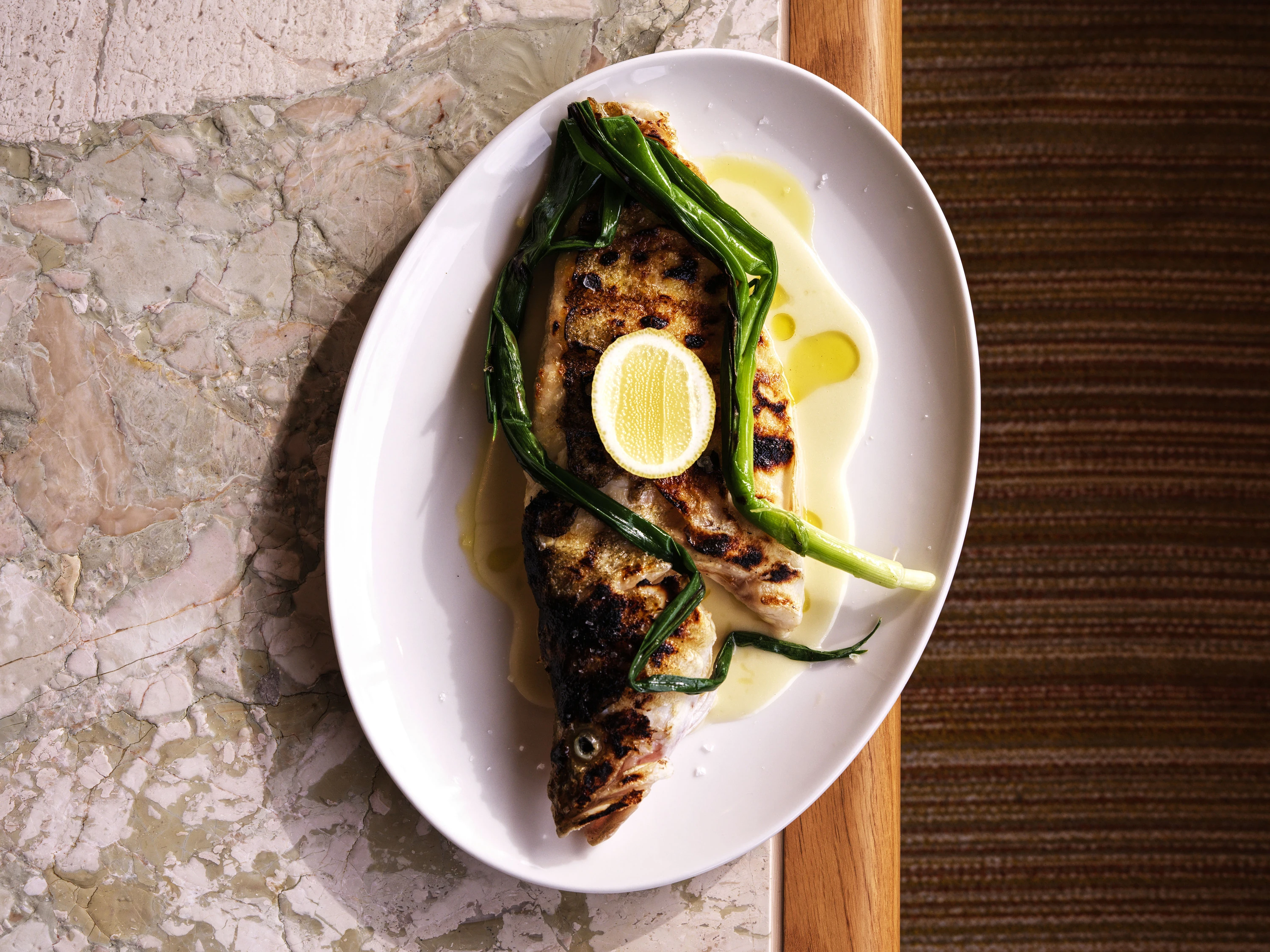 Fish at Hamsi Taverna