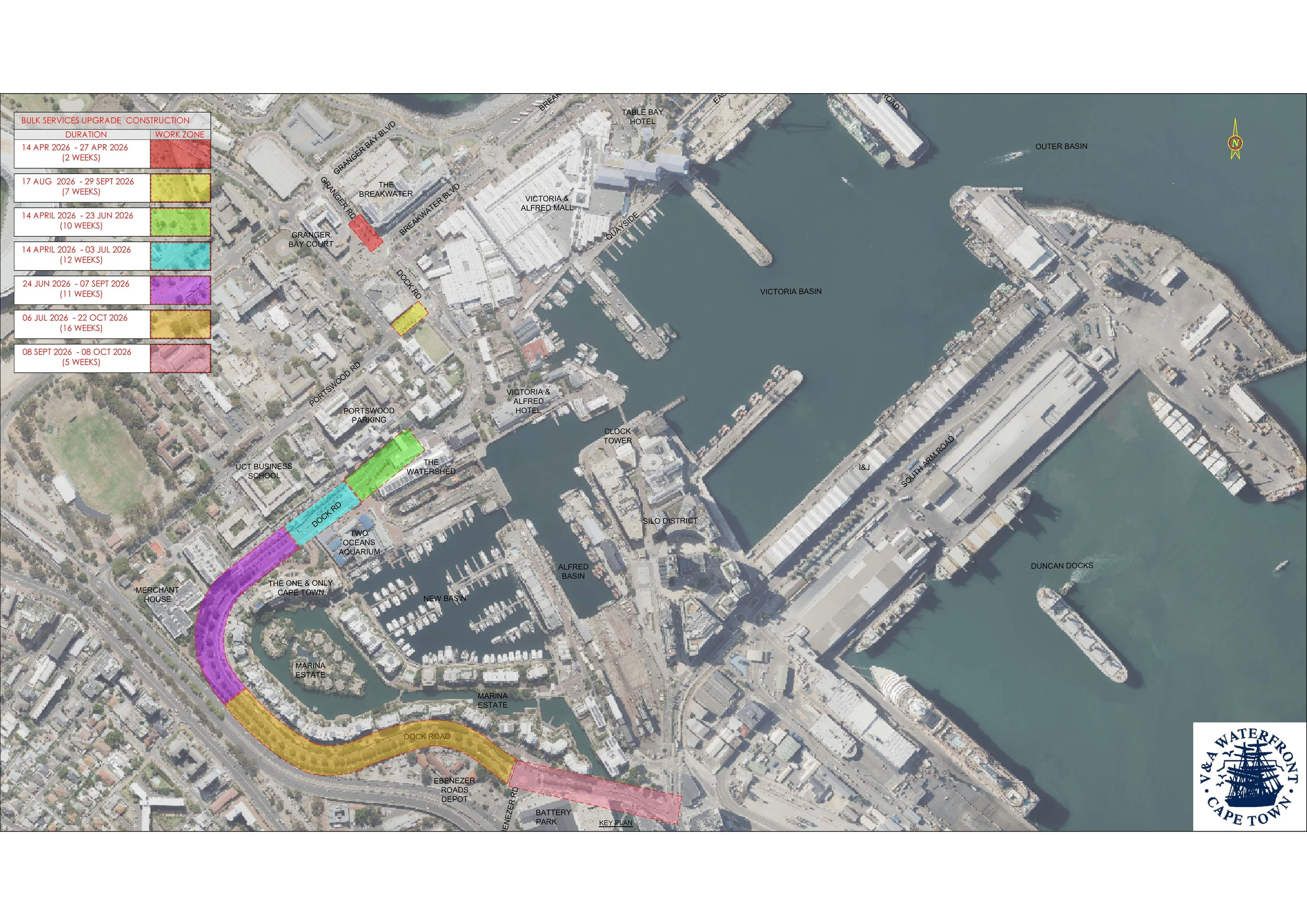 waterworks upgrade V&A Waterfront.