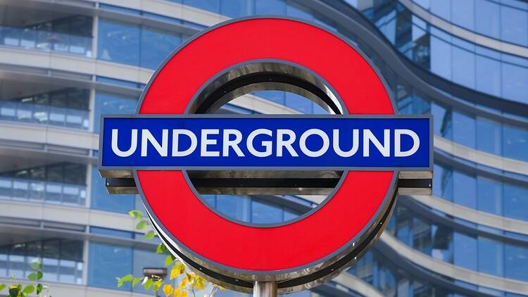 London Underground sign, London London Underground sign, London