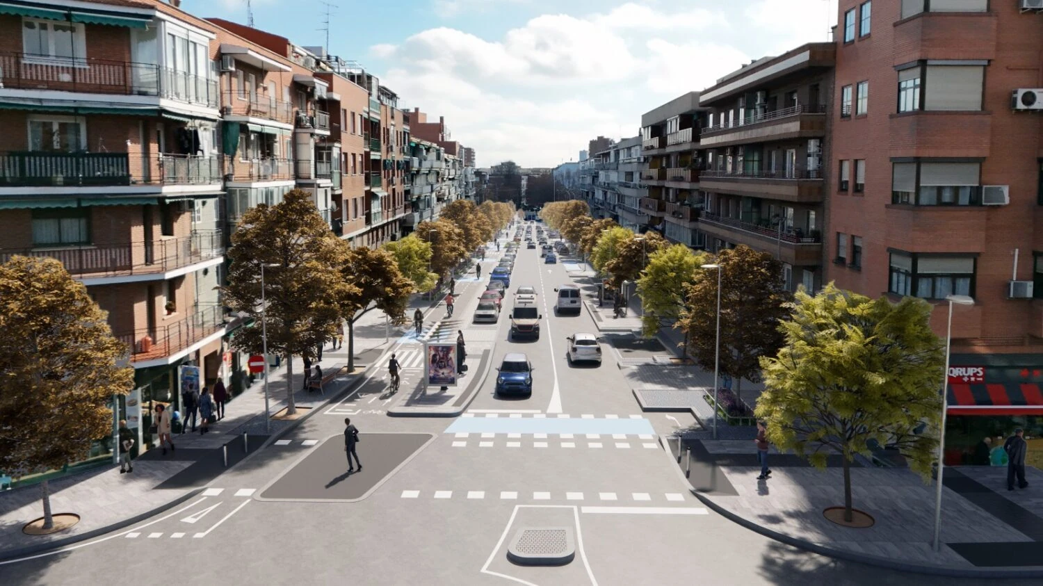 Calle Oca. Ayuntamiento de Madrid