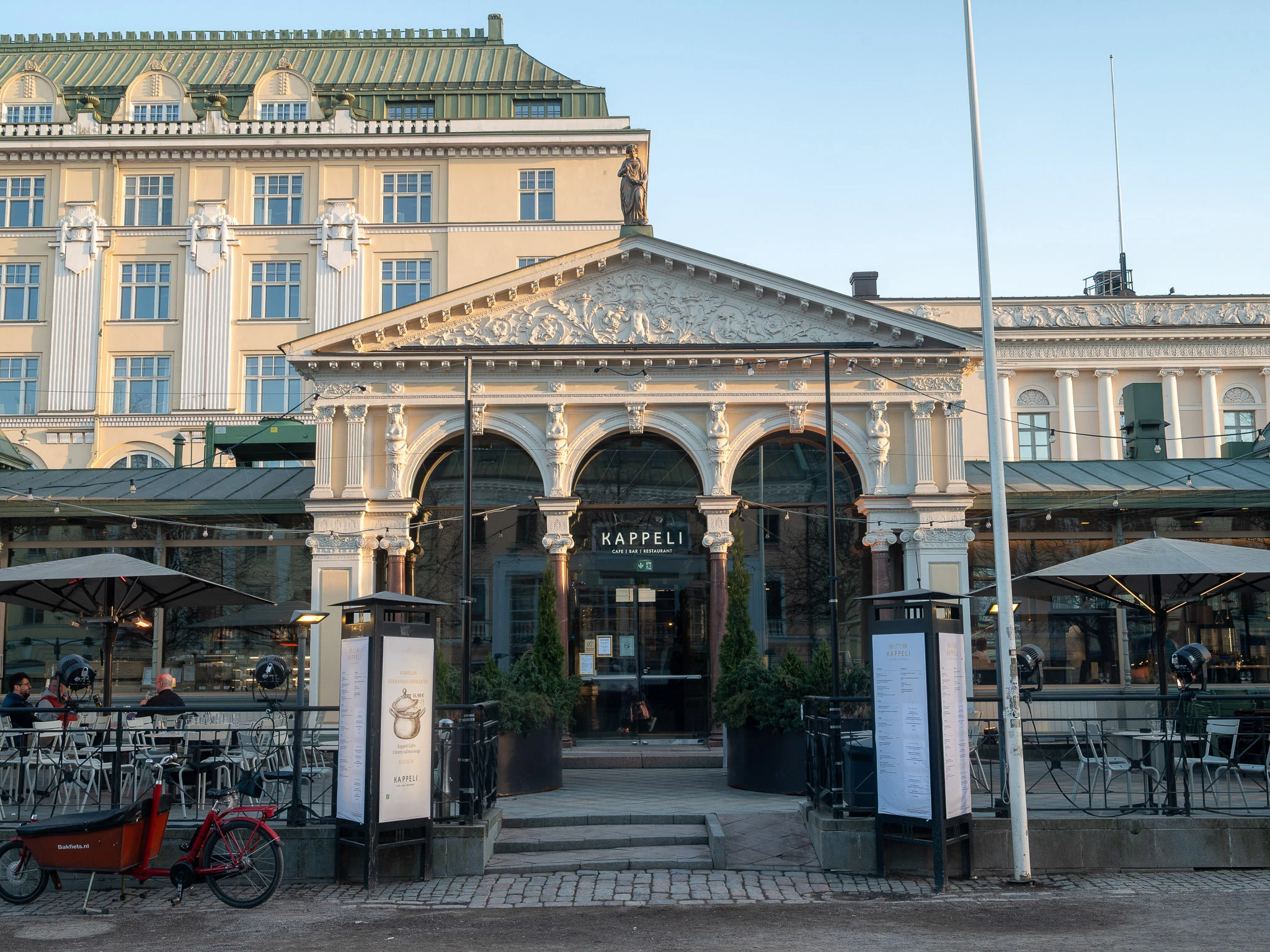 restaurant Kappeli in Helsinki