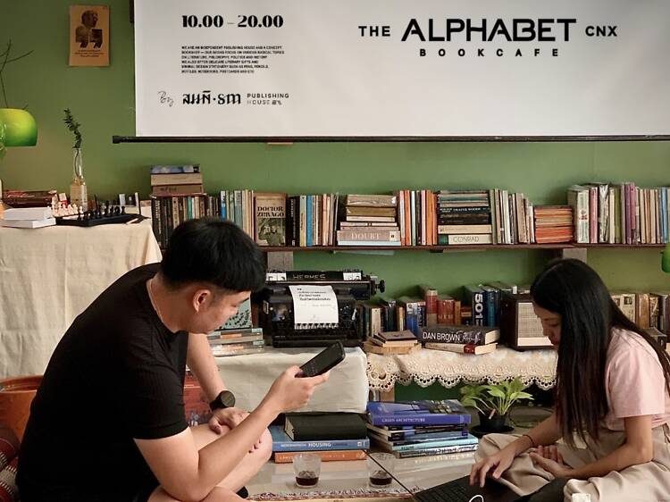 Flip a new page at The Alphabet BookCafe CNX