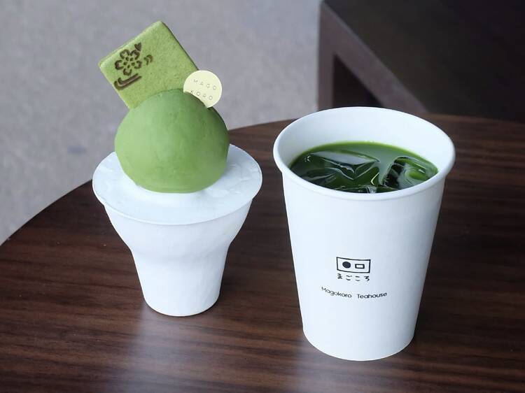 Find slow-release caffeine at Magokoro Teahouse