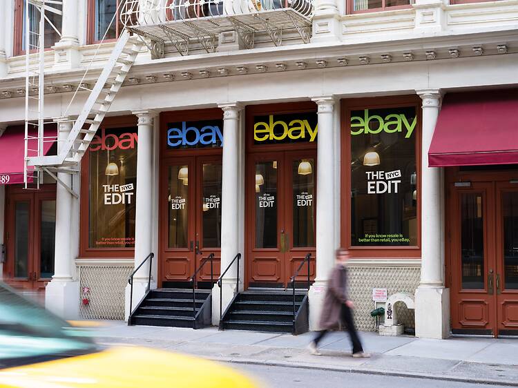 eBay is opening a launching a SoHo pop-up—but you'll have to sell something to get in