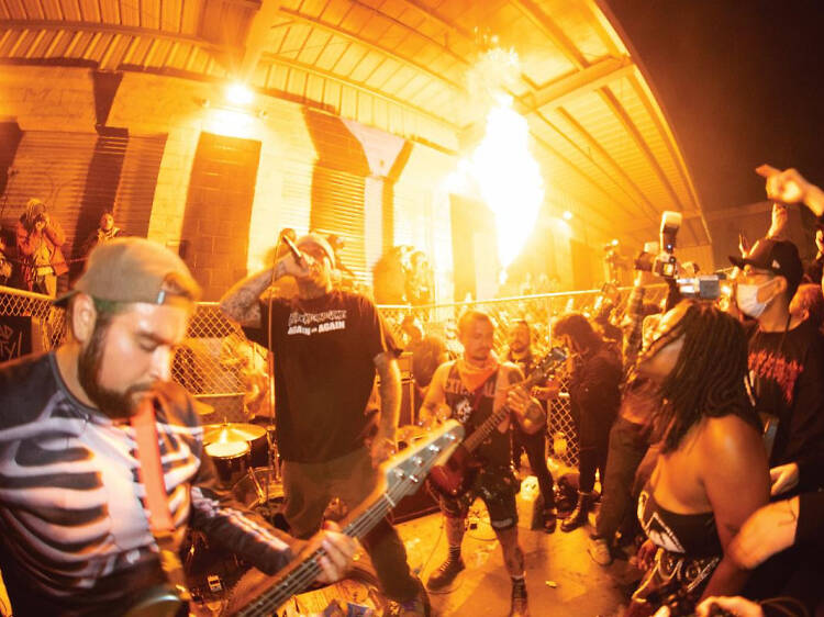 Beyond the Streets celebrates danger and the do-it-yourself aesthetic of “Punx” with this new exhibit