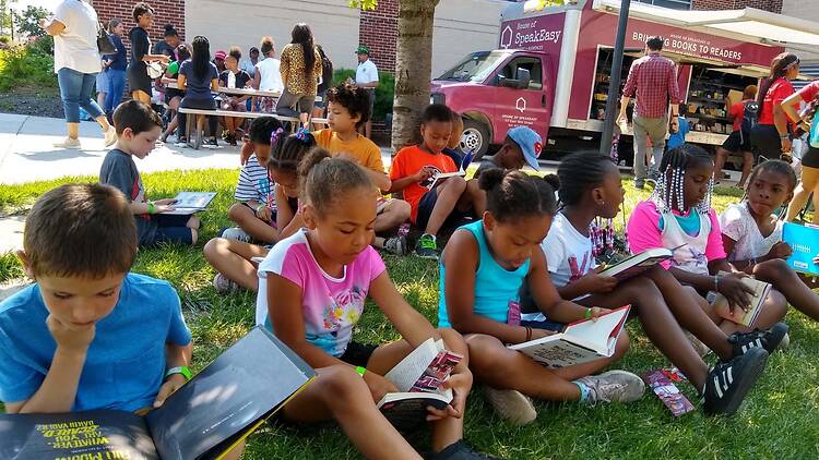 On the Road: A Bookmobile Block Party