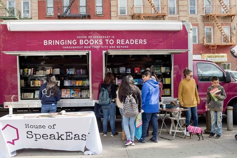 On the Road: A Bookmobile Block Party