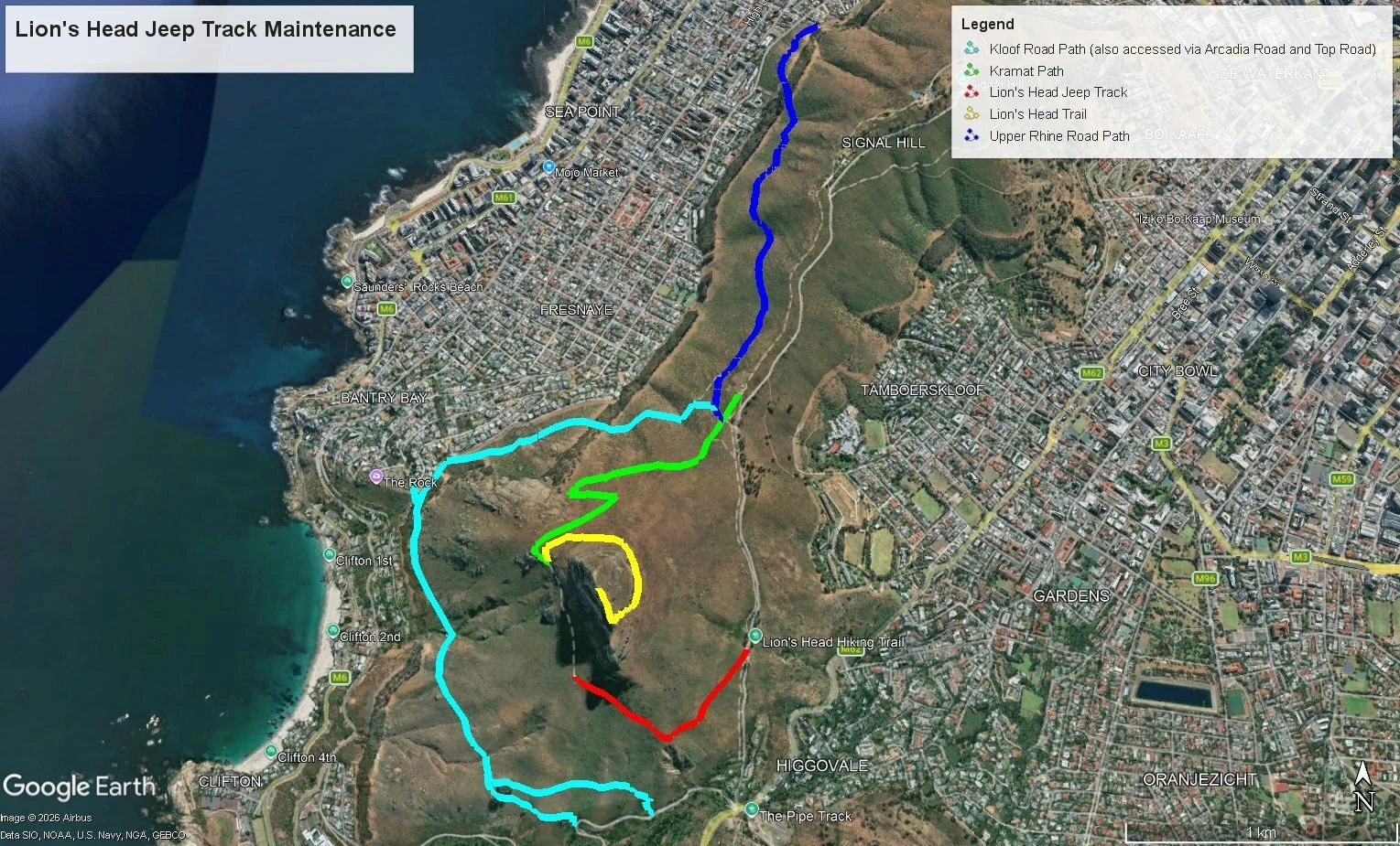 Lions Head Closure 
