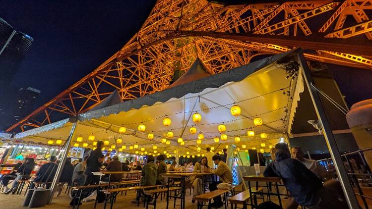 Tokyo Tower Beer Hour Festival