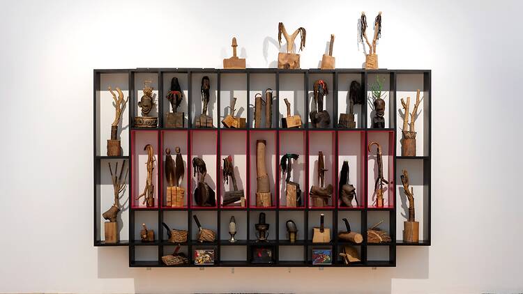 Installation view of Donald Locke: ‘Resistant Forms’ at Camden Arts Centre