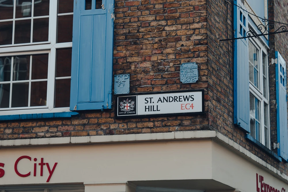 St Andrews Hill, London