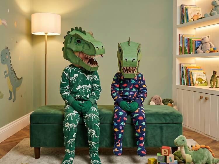 Campamento con temática de dinosaurios gratis