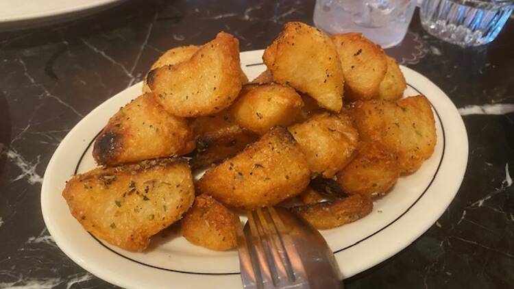 Roast potatoes at Bar Sophia.