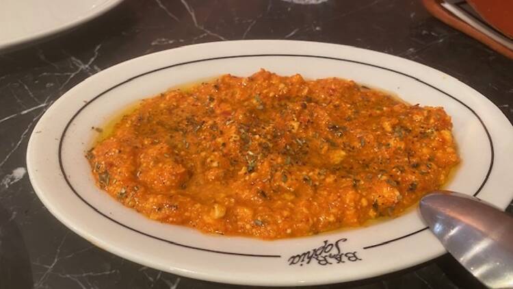 A dish of food at Bar Sophia.