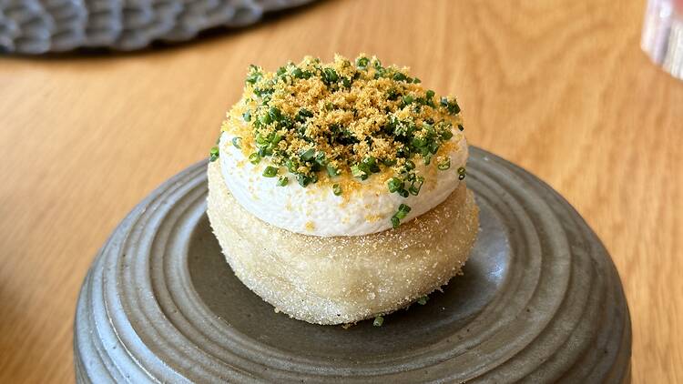 The potato bread at Bathers’ Pavilion