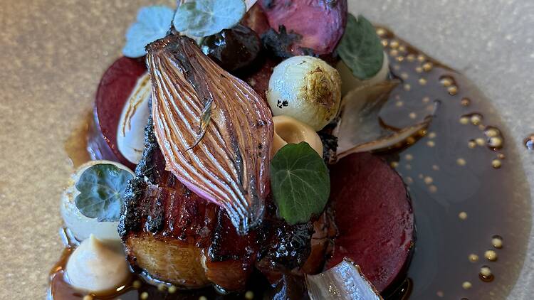 The pork at Bathers’ Pavilion