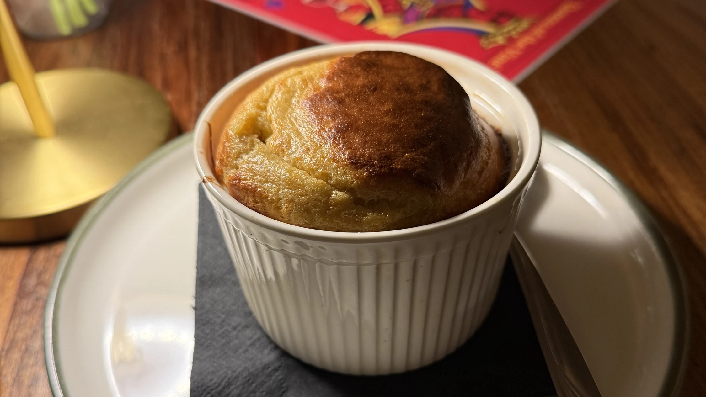 cheese souffle at Ap&eacute;ritif & Co