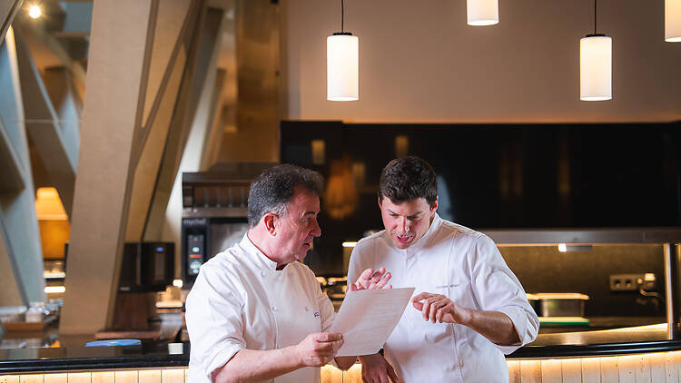 Martín Berasategui y Gabriele Milani en Bera 