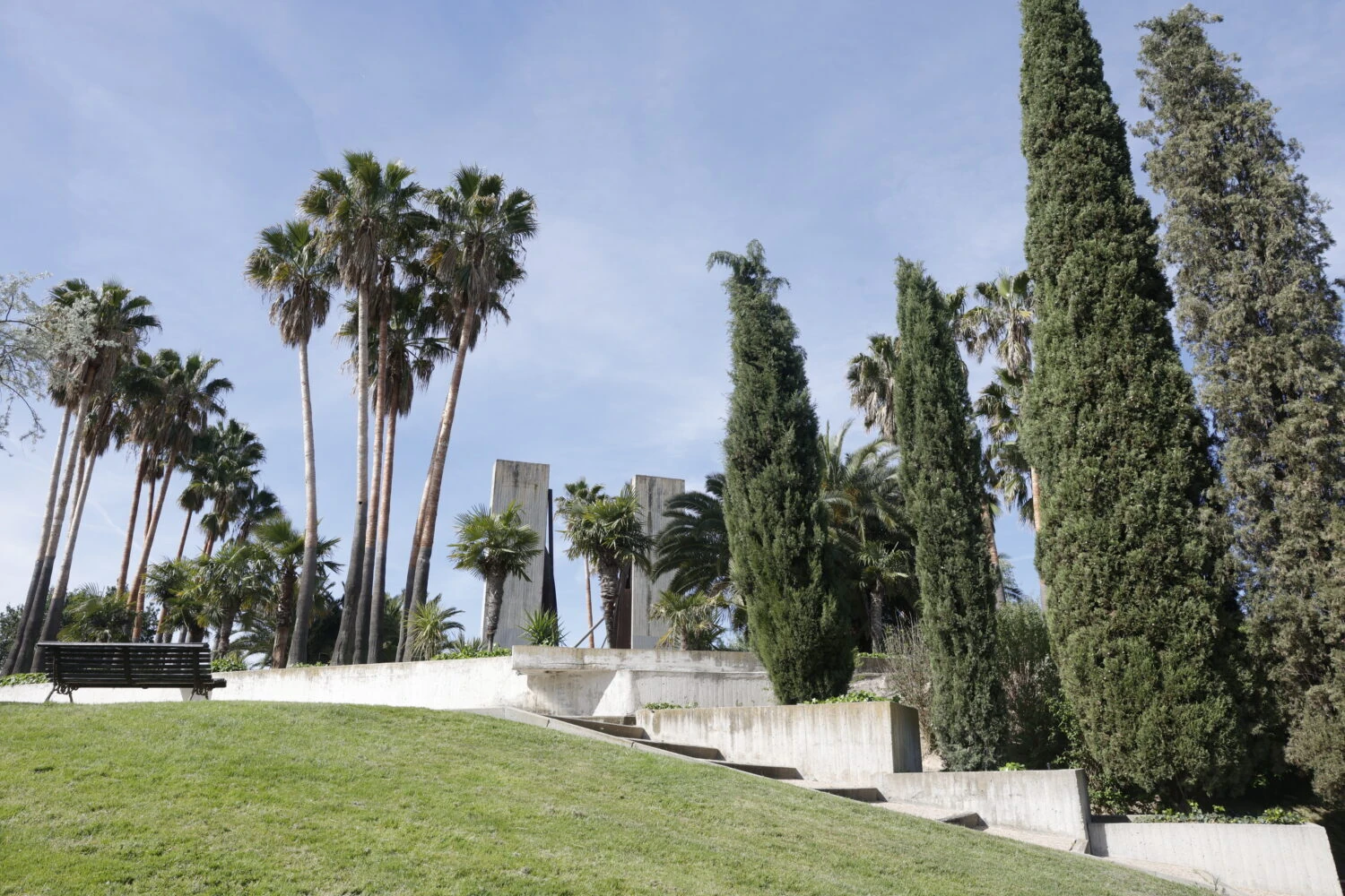 Jard&iacute;n &aacute;rabe del parque de Juan Carlos I. Ayuntamiento de Madrid