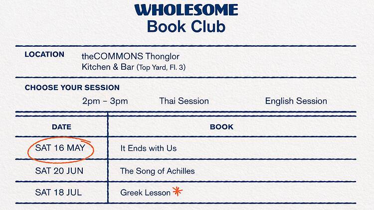 Time Out Bangkok/theWHOLESOME Book Club