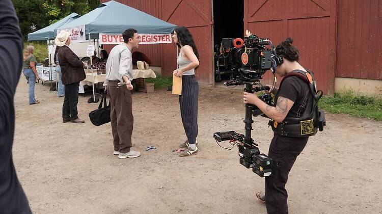 Behind the scenes of Big Mistakes, which filmed across new jersey