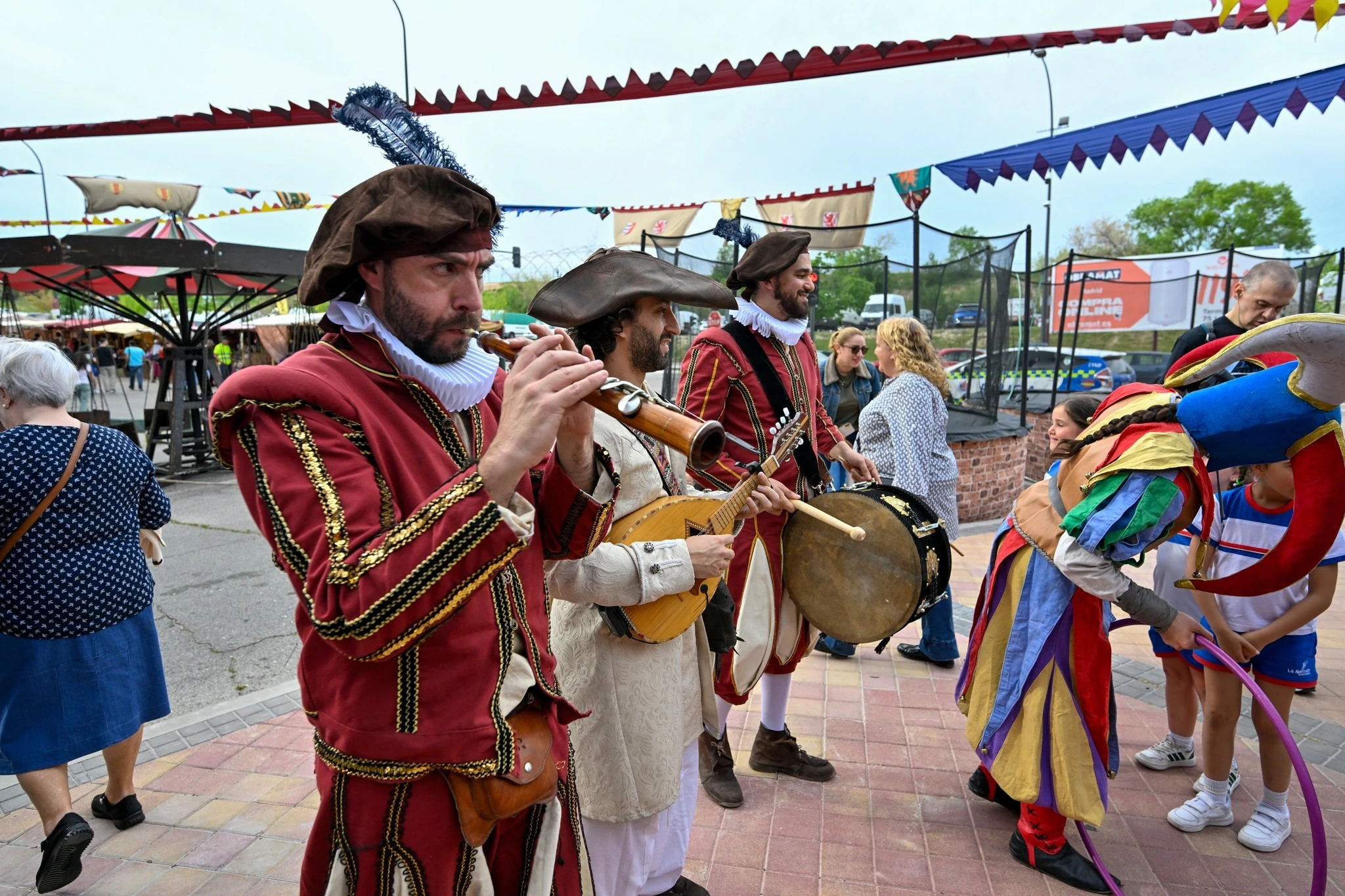 Mercado Renacentista de la Fundaci&oacute;n. Tomas Calle, Ayuntamiento de San Sebasti&aacute;n de los Reyes