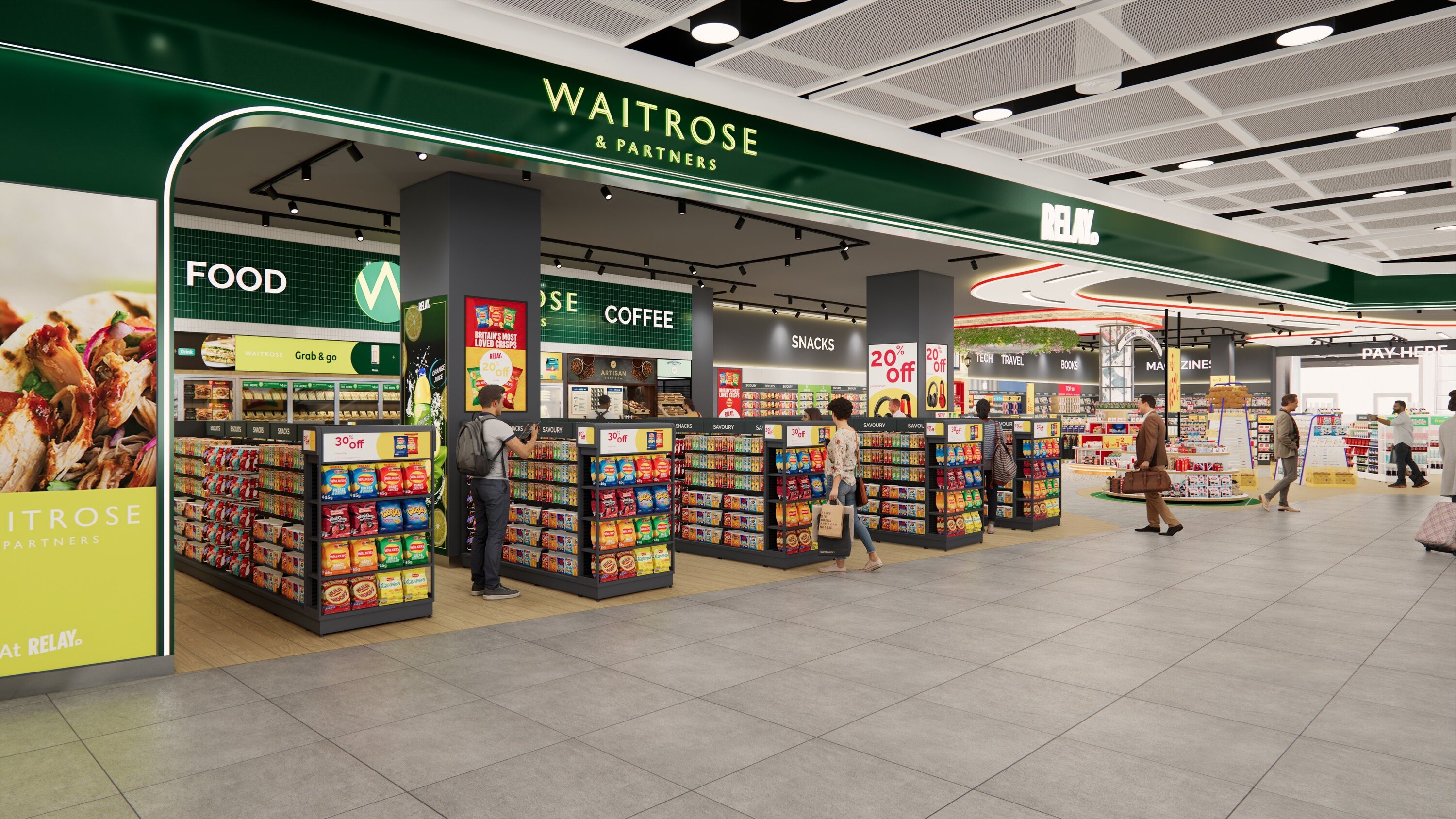 Waitrose is opening its first ever airport shop at this London airport next month