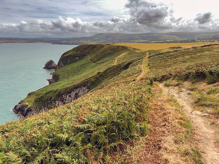 Wales Coast Path, England to Wales