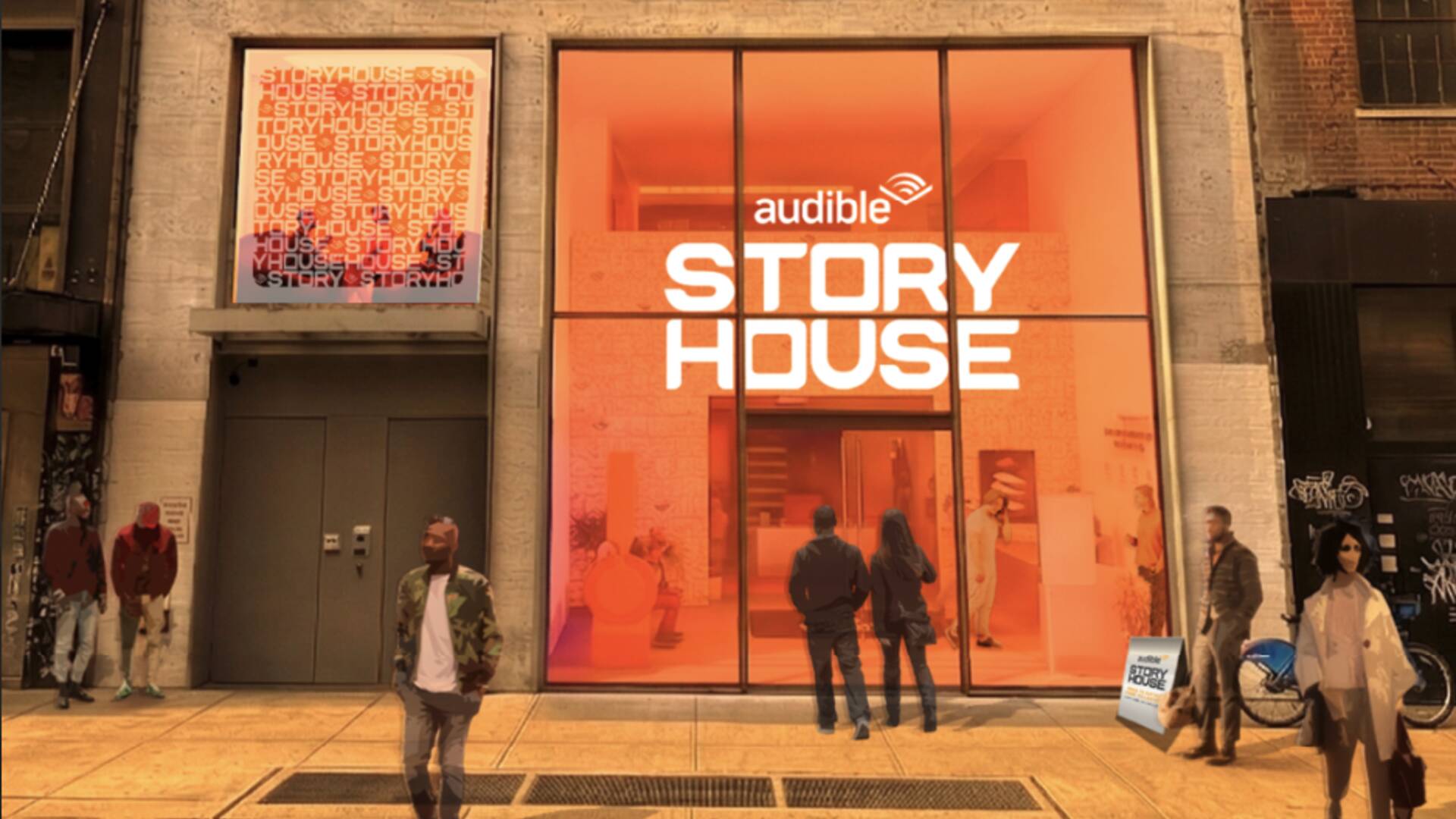 New Bookless Bookstore Audible House Opens in NYC on May 1