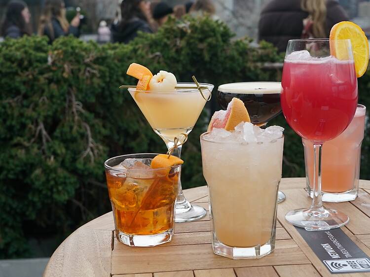 This Dumbo roof is kicking off patio season with six spring-forward cocktails