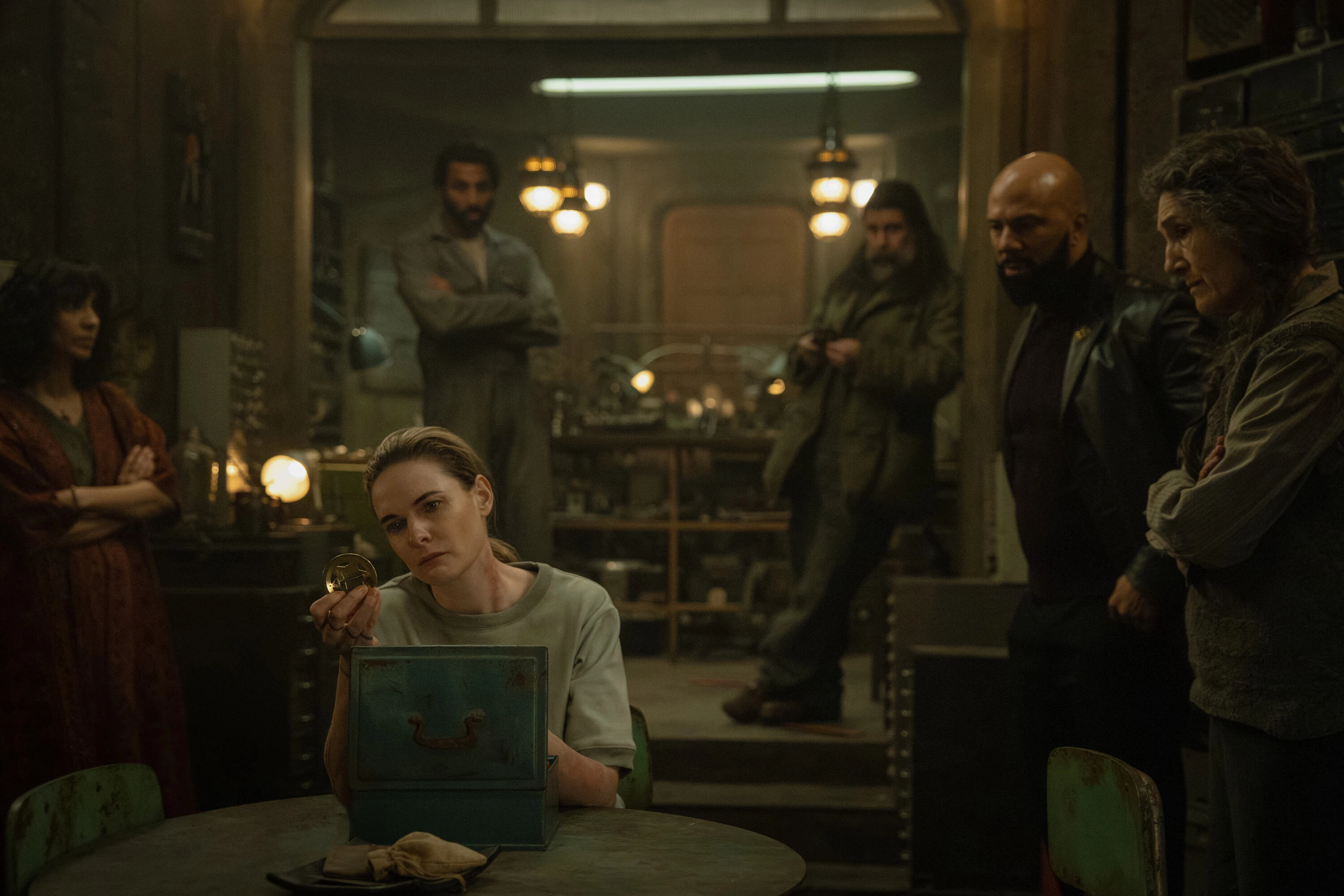 SILO season 3 screencap - main characters  the silo