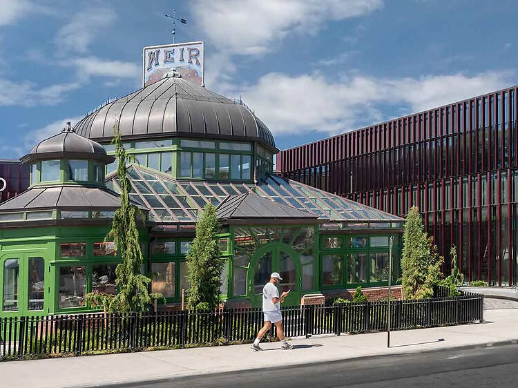 Check out the new visitors center at Green-Wood Cemetery