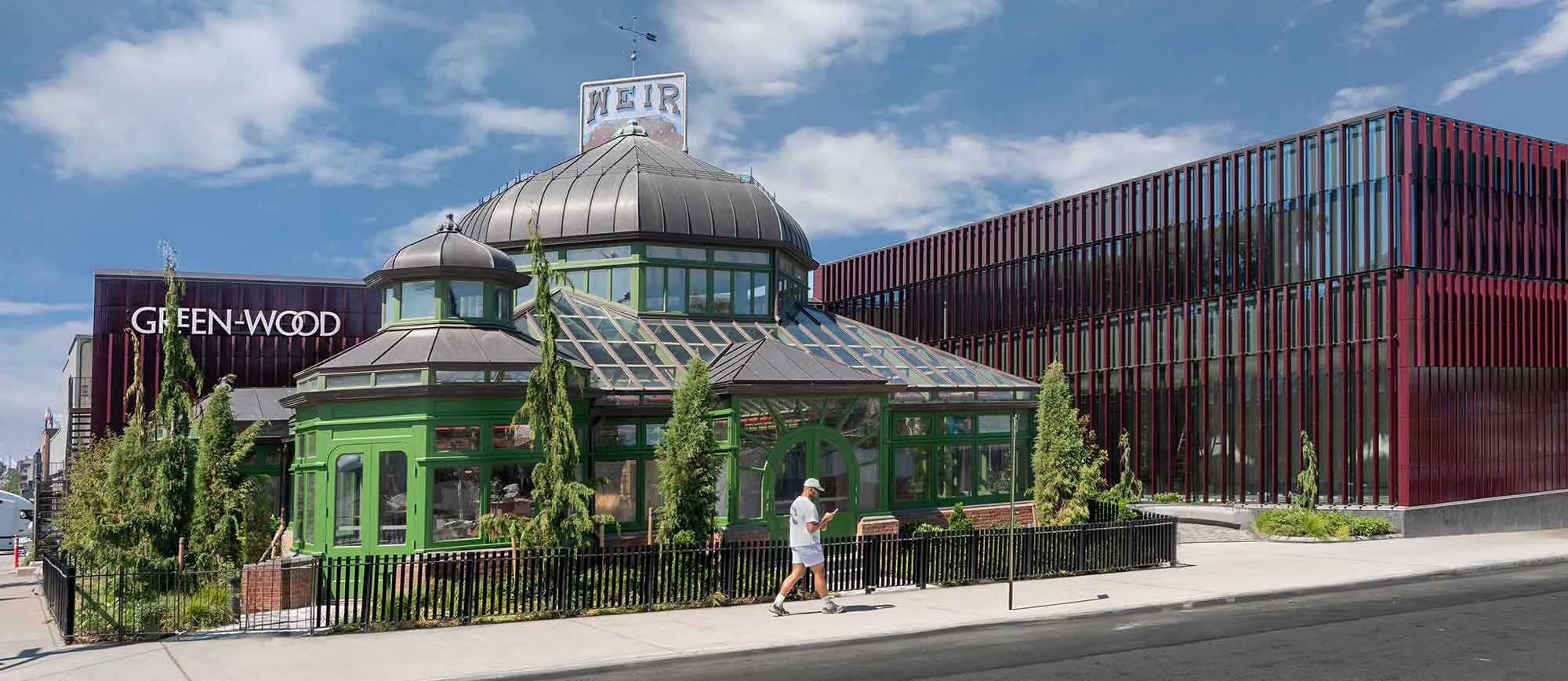 Green-Wood Cemetery's new visitor center is open