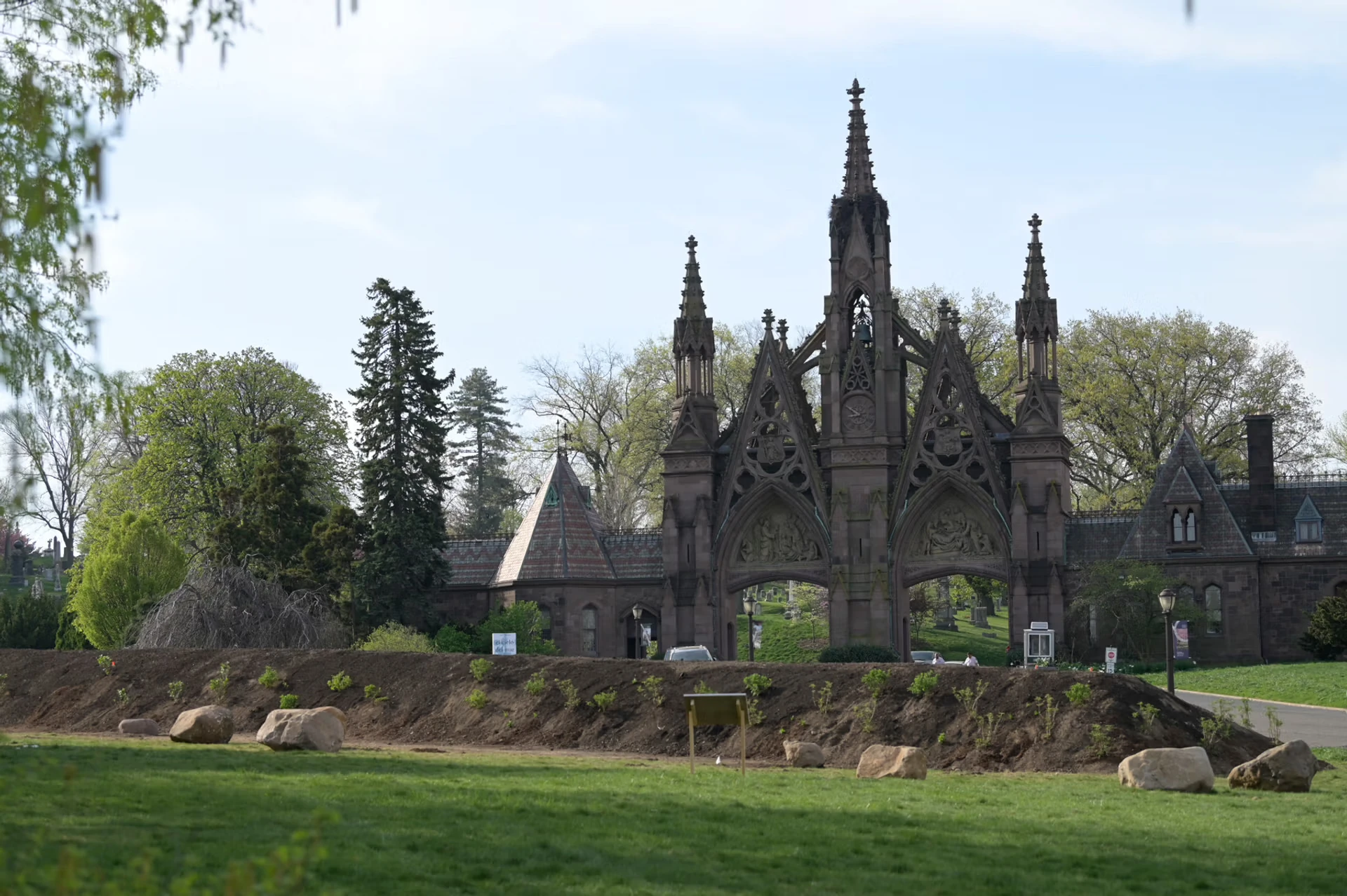 Green-Wood Cemetery greenhouse