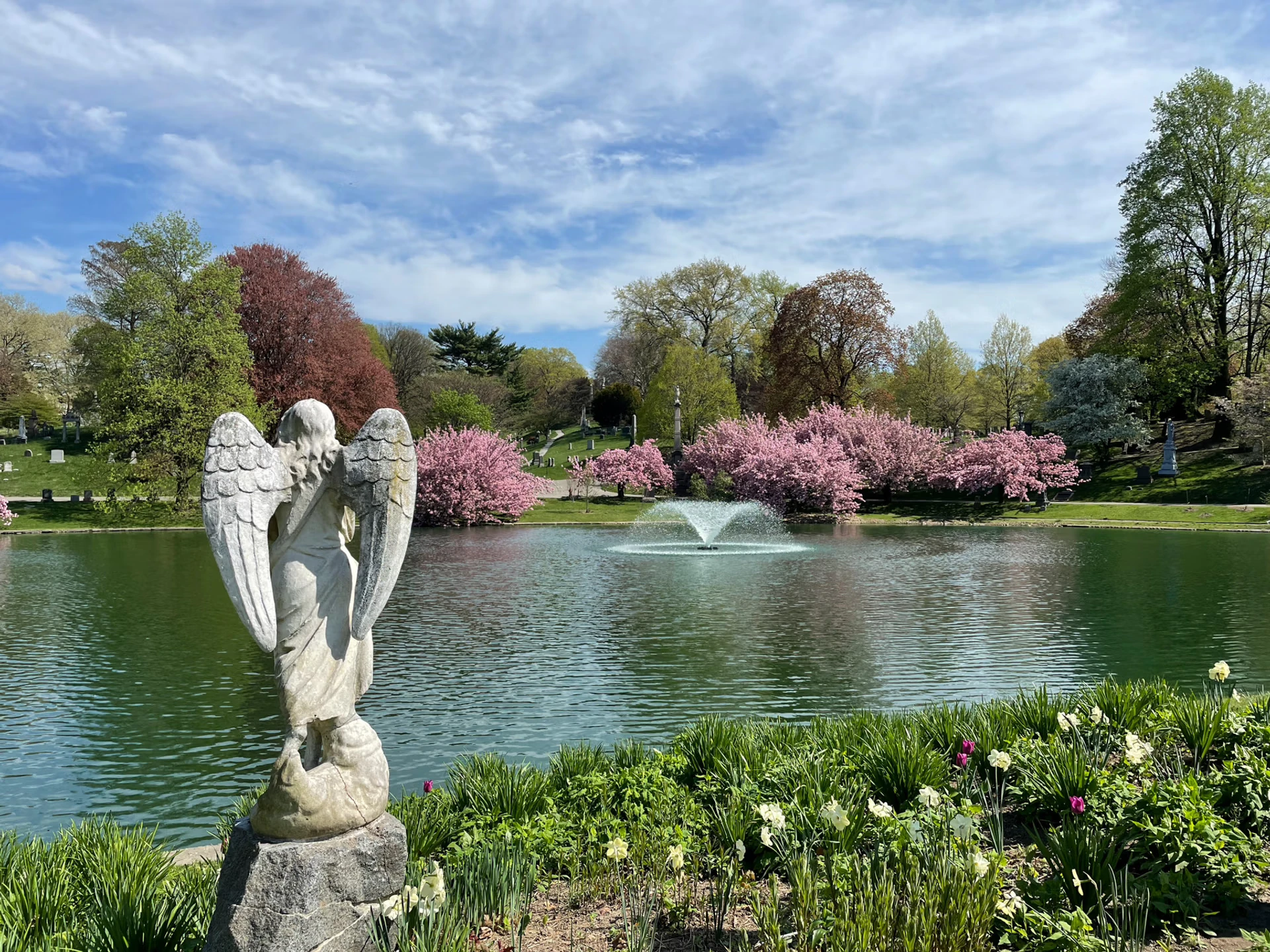 Green-Wood Cemetery greenhouse