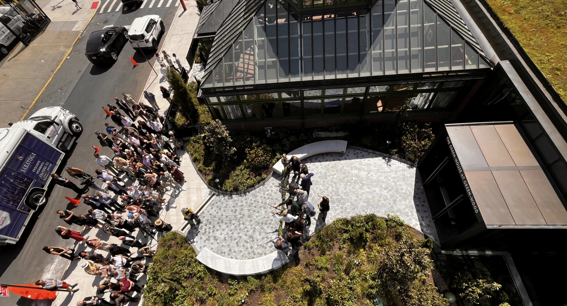 Green-Wood Cemetery greenhouse
