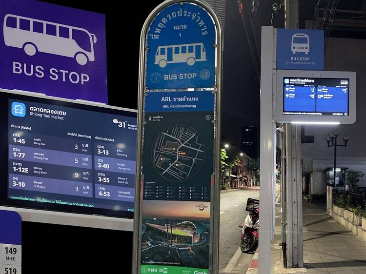 1,100 Bangkok bus stops get major upgrades from May