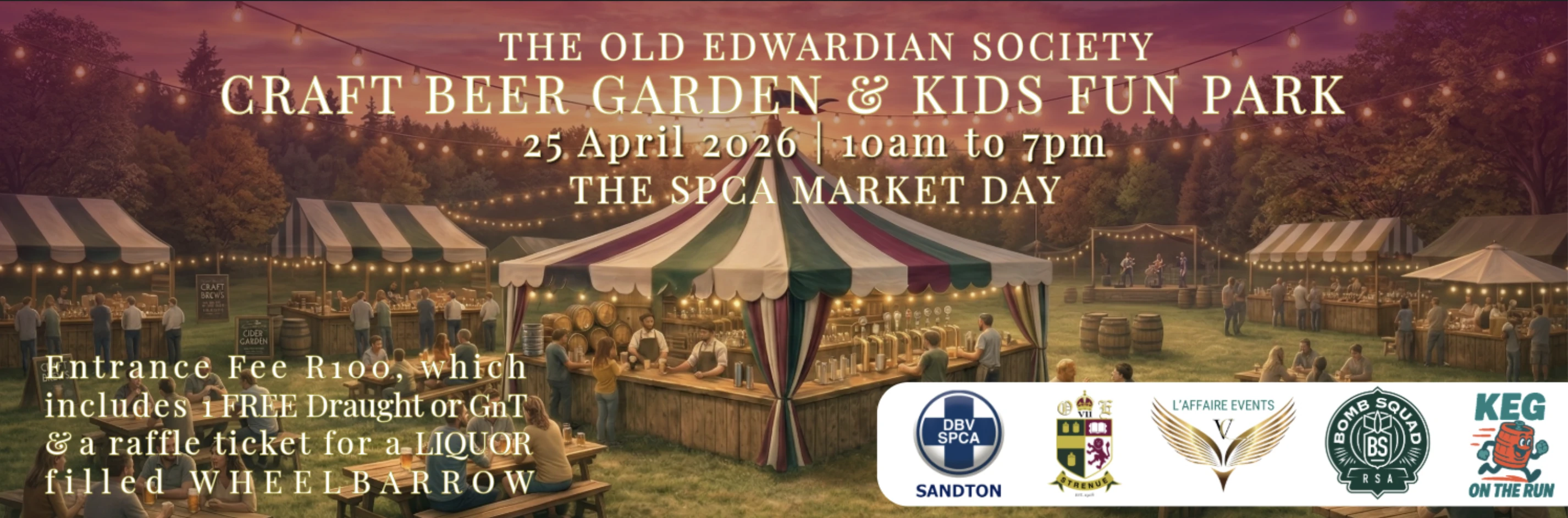 Craft Beer Garden & Kids Fun Park poster