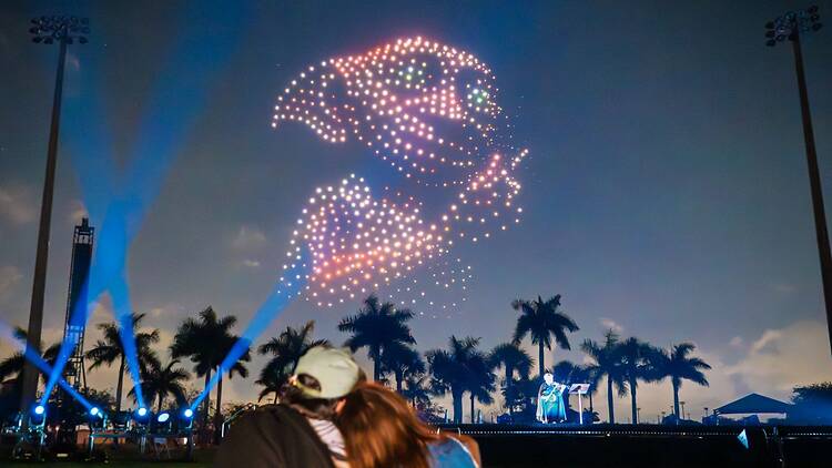 DroneArt Show: Harry Potter. Warner Bros.