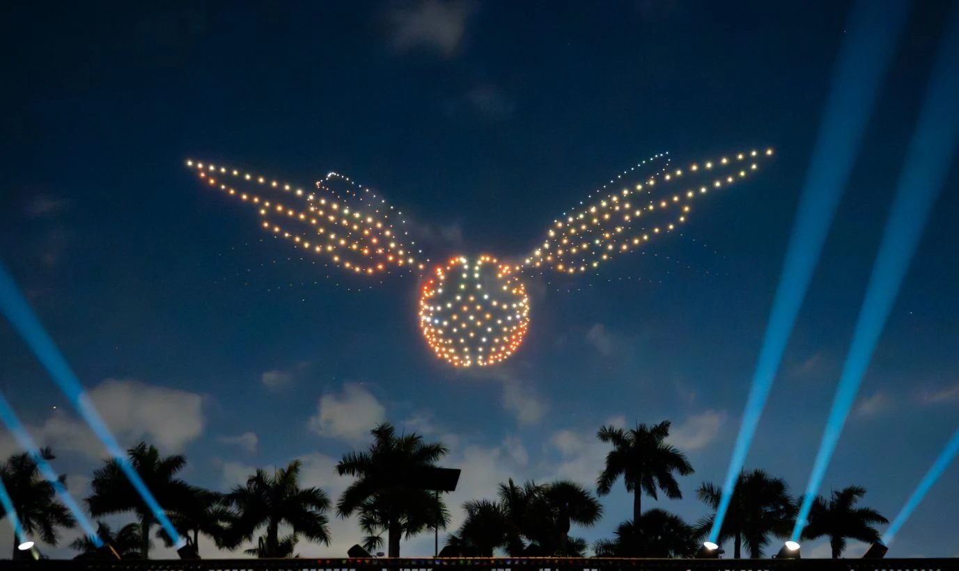 DroneArt Show: Harry Potter. Warner Bros.