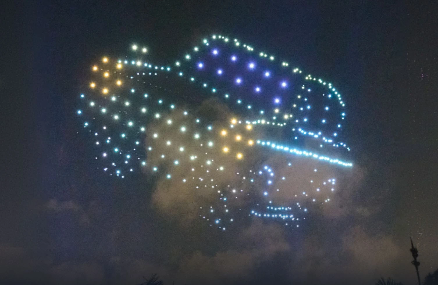 DroneArt Show: Harry Potter. Warner Bros.