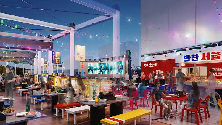 Korean Sakaba Beer Garden