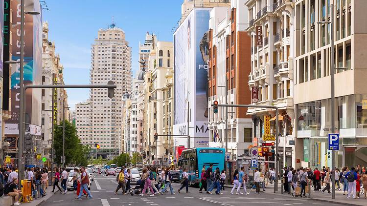 Gran Vía. Shutterstock