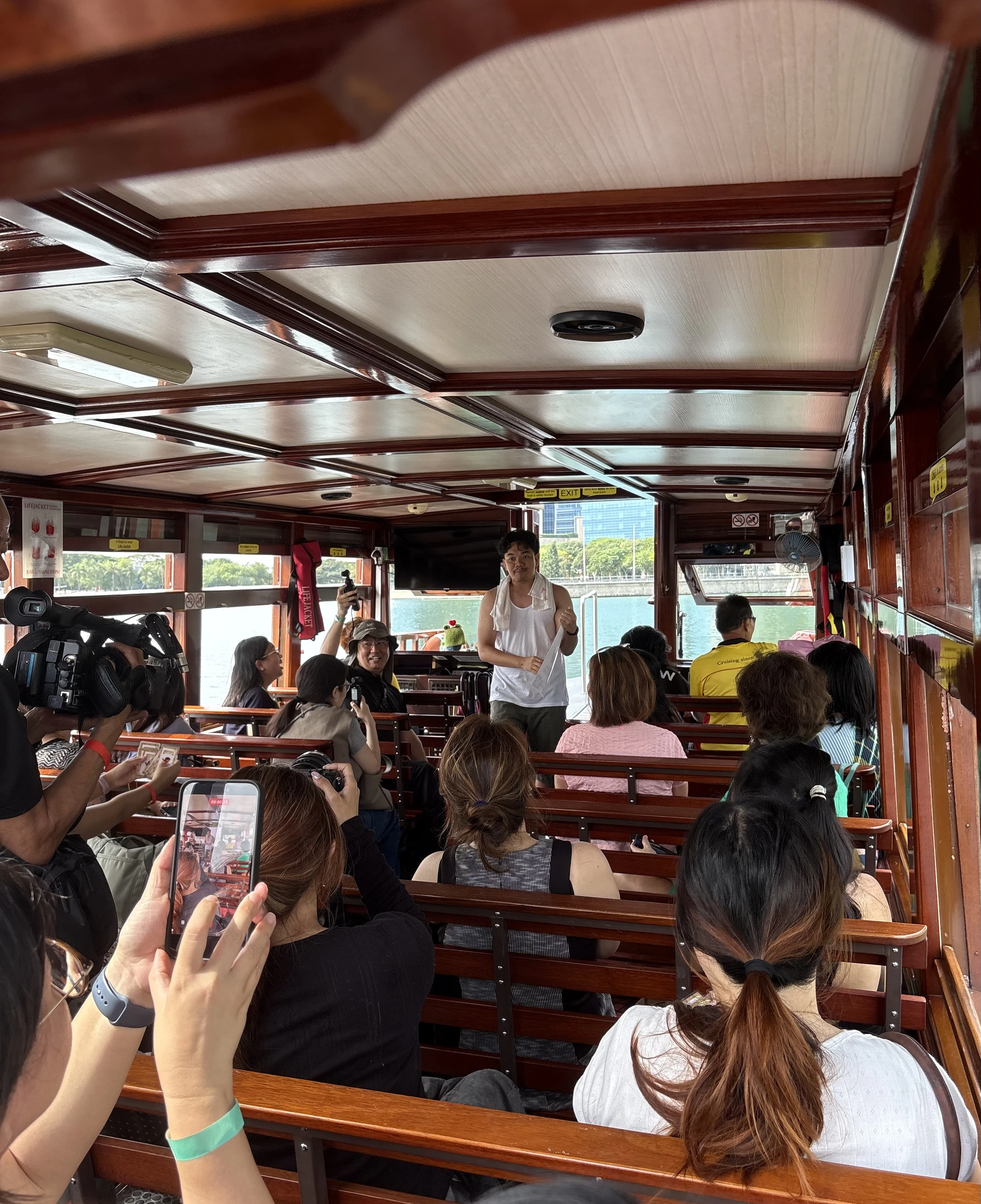 Singapore HeritageFest bumboat experience on Singapore River