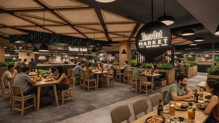 Time Out Market Delhi, 3D visualisation