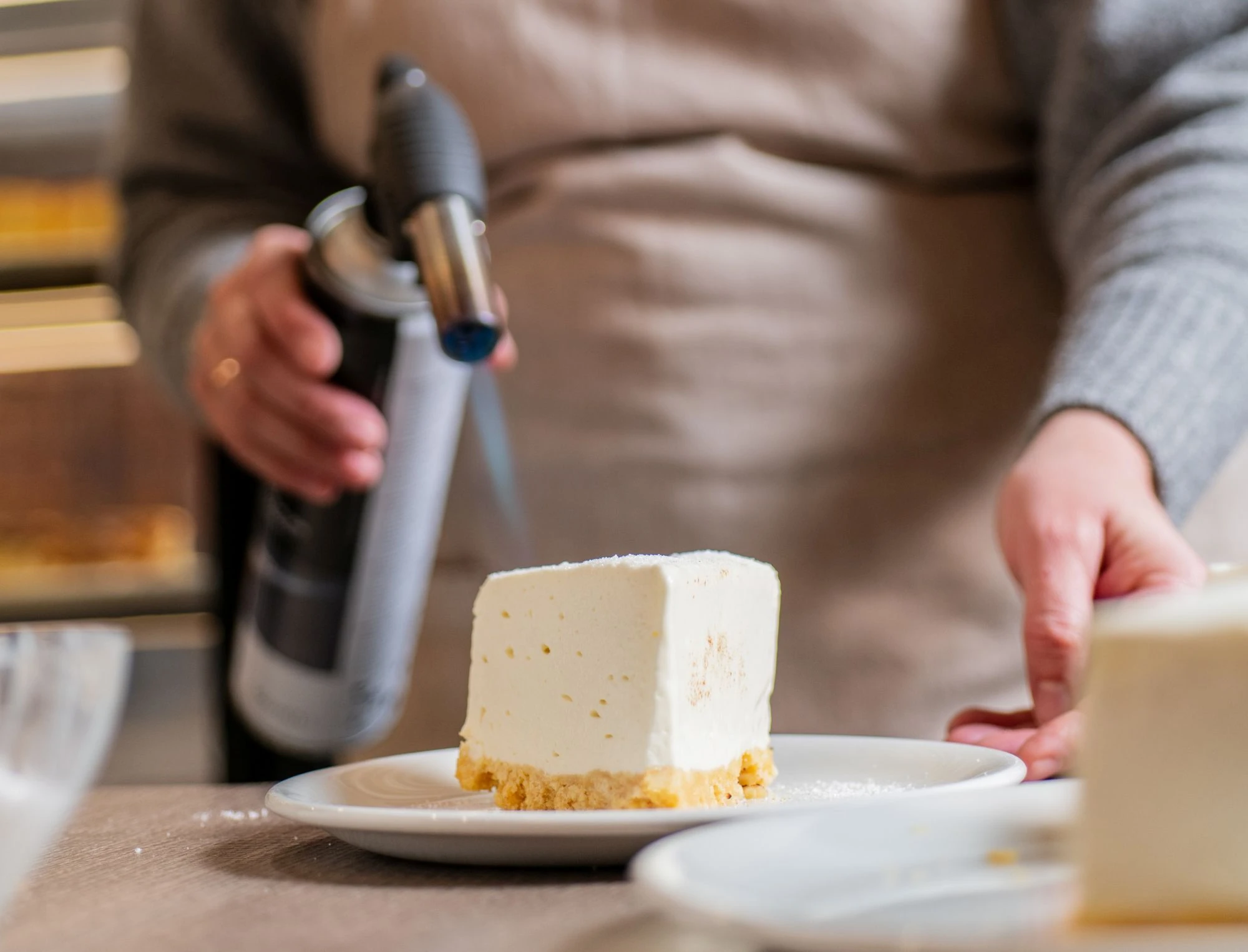 Tokyo Flamb&eacute; Cheesecake. Caracola